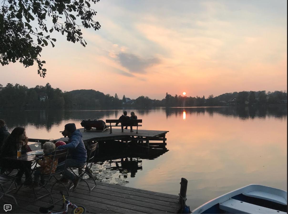 Snug Stays I 3 Zimmer Design Apartment Am See Mit Garten I Home Office I Highspeed Wifi Weßling Exterior foto