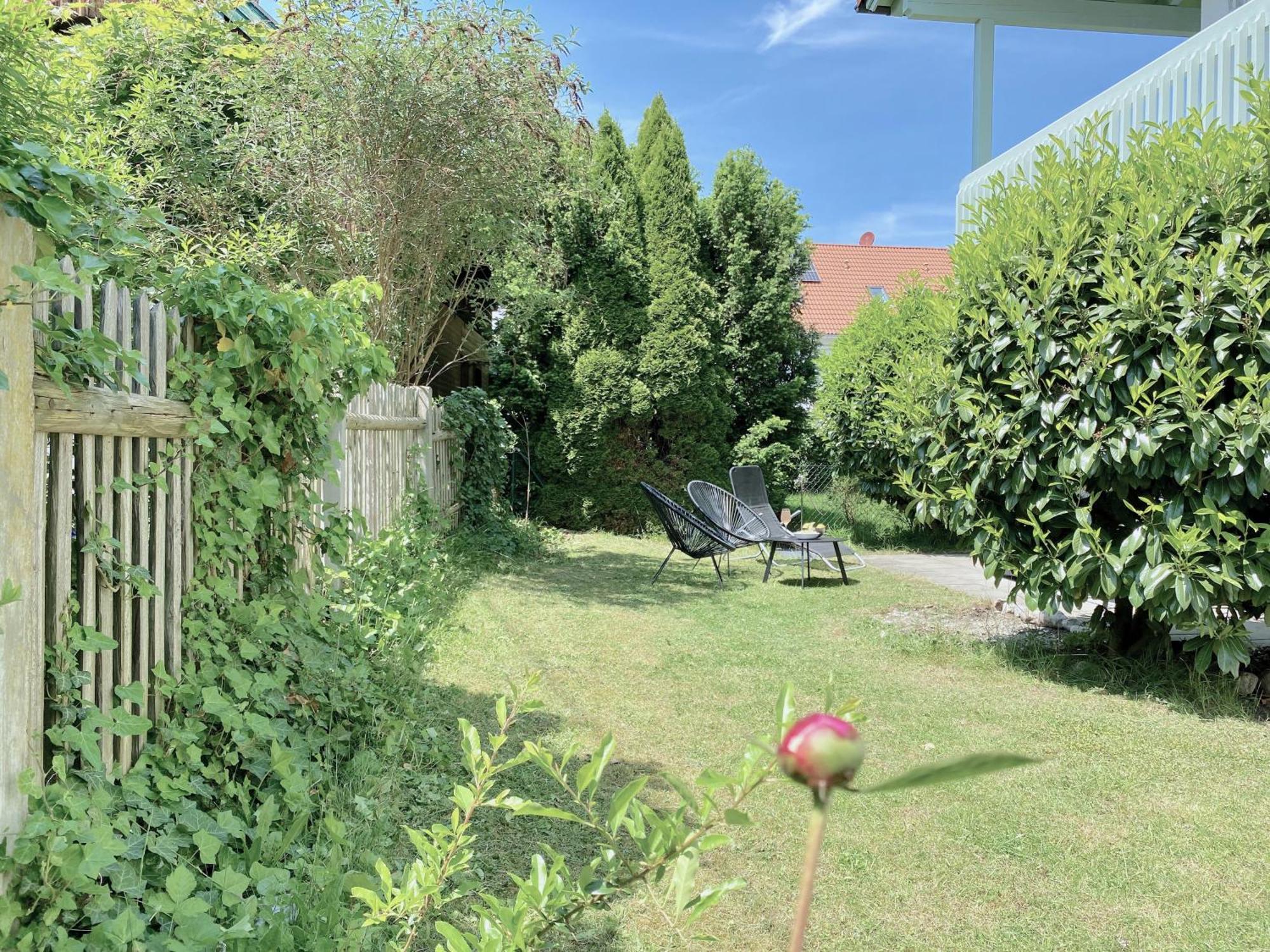 Snug Stays I 3 Zimmer Design Apartment Am See Mit Garten I Home Office I Highspeed Wifi Weßling Exterior foto